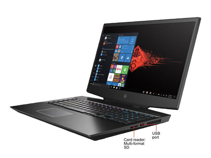 HP OMEN 17 (2020) - 17.3" FHD - Intel Core i7-10750H - GeForce GTX 1660 Ti - 16 GB Memory - 512 GB SSD + 1 TB HDD - Gaming Laptop (17-cb1072nr)