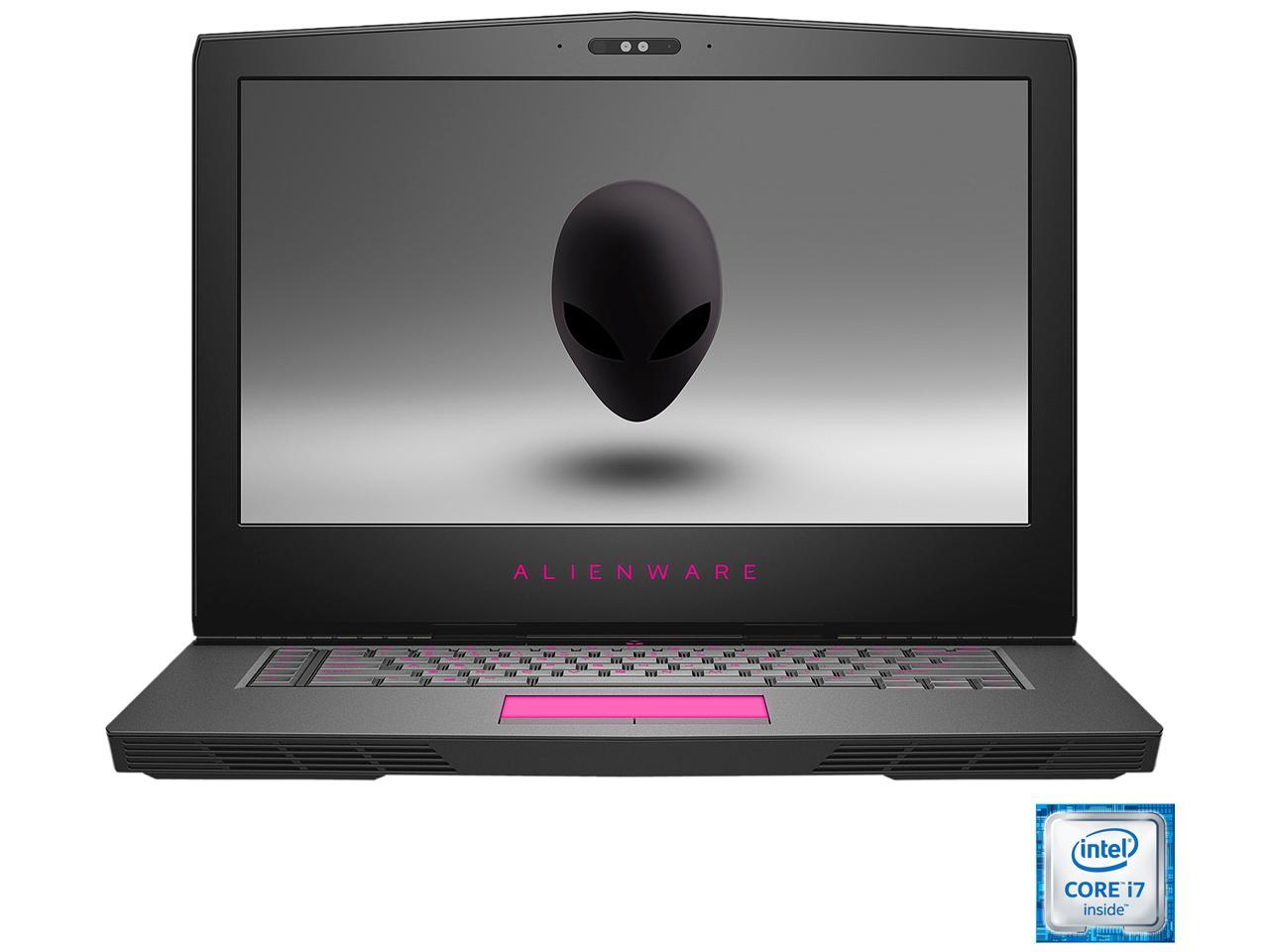 Alienware 15 R3 AW15R3-3831SLV Gaming Laptop Intel Core i7 6700HQ (2.60 GHz) 16 GB Memory 1 TB HDD 128 GB SSD NVIDIA GeForce GTX 1060 6 GB GDDR5 15.6" Windows 10 Home 64-Bit (VR Ready)