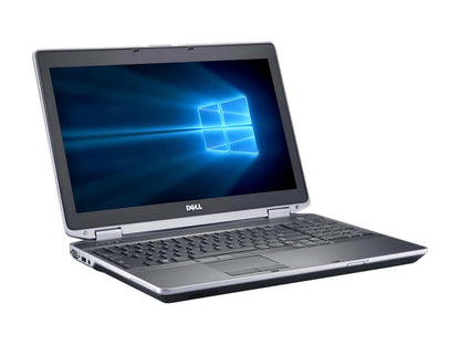 Refurbished Dell Latitude E6530 15.6" Intel Core i5-3320M 2.6GHz 4GB DDR3 120GB SSD DVD Windows 10 Professional 64 Bits 1 Year Warranty