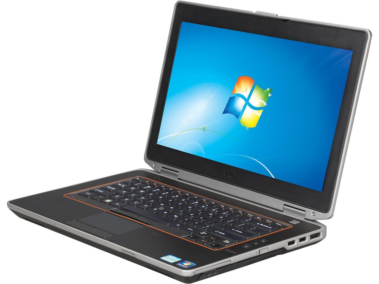 DELL Grade A Laptop E6420 Intel Core i5 2.50 GHz 4 GB Memory 128 GB SSD Intel HD Graphics 3000 14.0" Windows 10 Pro 64-Bit