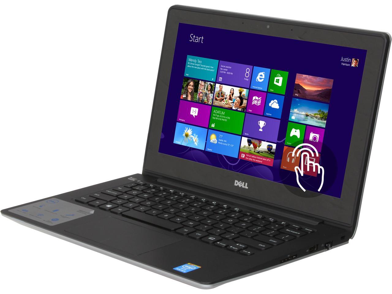 DELL Laptop Inspiron 11 (3137) i3137-5003sLV Intel Pentium 3556U (1.70 GHz) 4 GB Memory 500 GB HDD Intel HD Graphics 11.6" Touchscreen Windows 8.1