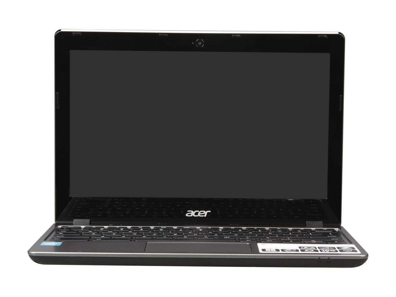 Acer C720-2827 Chromebook Intel Celeron 2955U (1.40 GHz) 2 GB Memory 16 GB SSD 11.6" Chrome OS