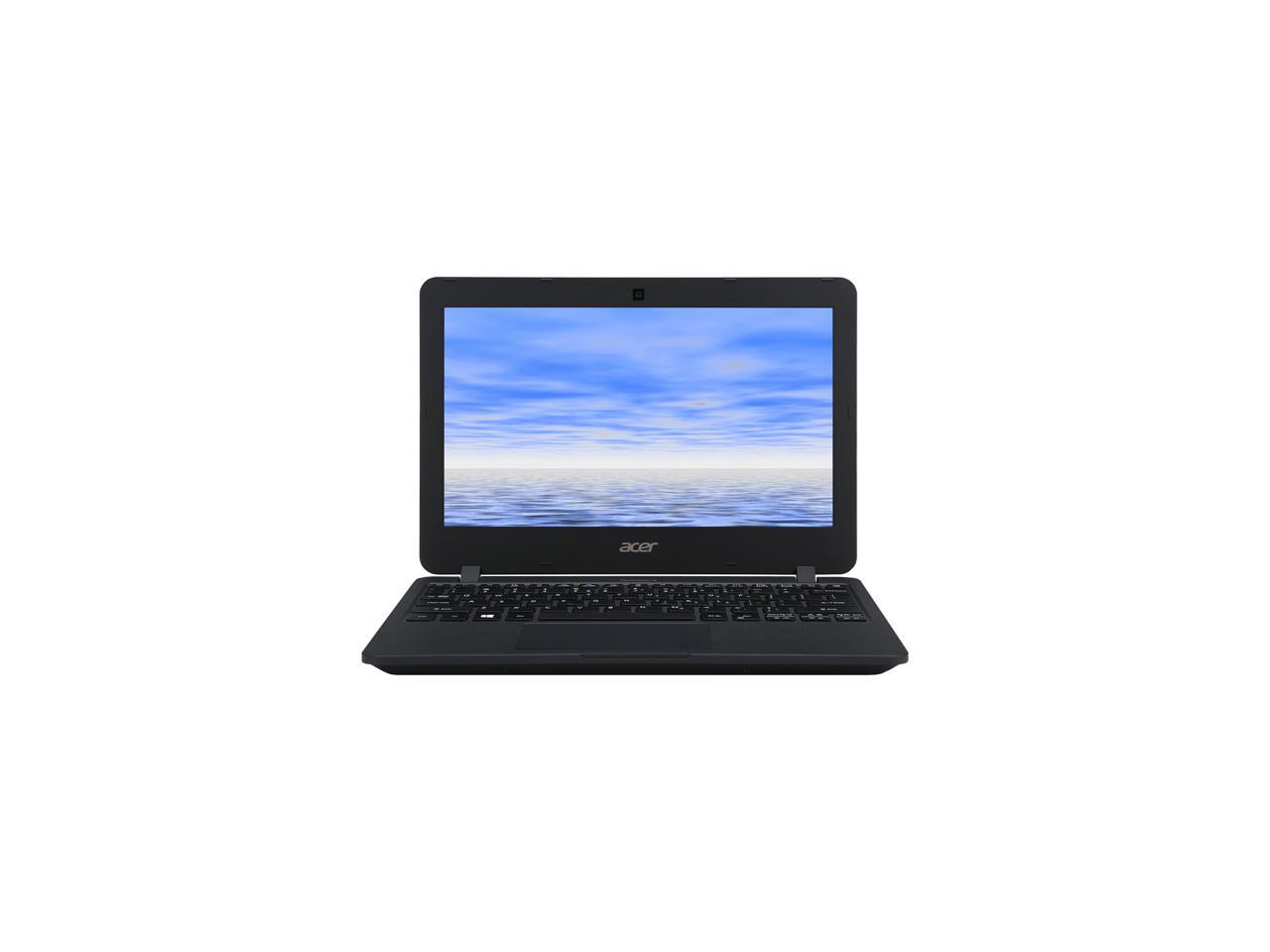 Acer Laptop TravelMate TMB117-M-C37N-US Intel Celeron N3060 (1.60 GHz) 4 GB DDR3L Memory 128 GB SSD Intel HD Graphics 11.6" Matte 1366 x 768 Linpus Linux