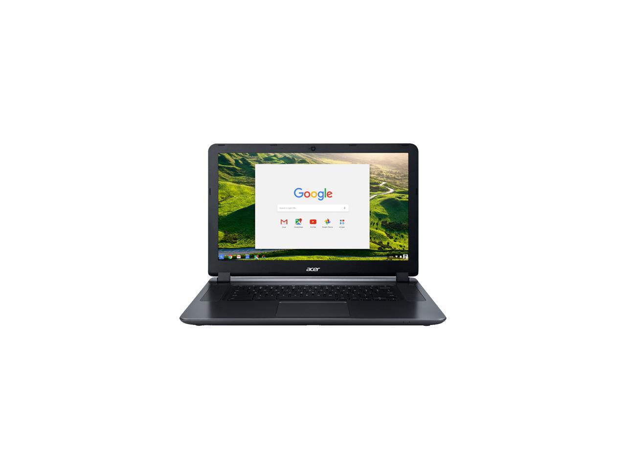 Acer CB3-532-C42P 15.6" Active Matrix TFT Color LCD Chromebook - Intel Celeron N3060 Dual-core (2 Core) 1.60 GHz - 4 GB LPDDR3 - 16 GB Flash Memory - Chrome OS - 1366 x 768 - ComfyView - Granite Gray