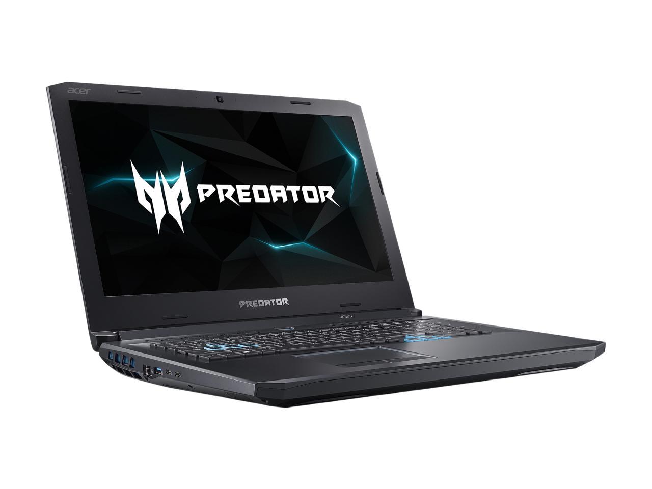 Acer Predator Helios 500 PH517-51-72NU 17.3" 144 Hz IPS GTX 1070 8 GB VRAM i7-8750H 16 GB Memory 1 TB HDD + 256 GB SSD Windows 10 Home Gaming Laptop