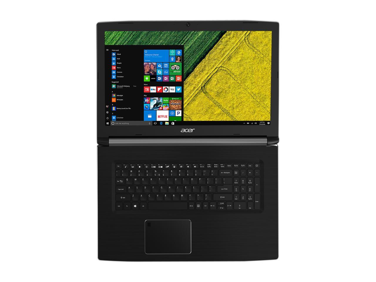 Acer Aspire 7 A717-72G-559X 17.3" FHD, Intel Core i5 8300H (2.30 GHz), NVIDIA GeForce GTX 1050, 8 GB DDR4 Memory, 1 TB HDD, Windows 10 Home