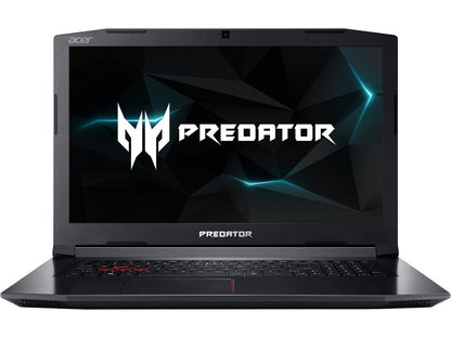 Acer Predator Helios 300 PH317-52-77A4 17.3" 144 Hz IPS Intel Core i7 8th Gen 8750H (2.20 GHz) NVIDIA GeForce GTX 1060 16 GB Memory 256 GB PCIe NVMe SSD 1 TB HDD Windows 10 Home 64-Bit Gaming Laptop