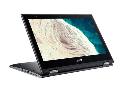 Acer R752T-C1MT 11.6" Touchscreen 2 in 1 Chromebook - 1366 x 768 - Celeron N4000 - 4 GB RAM - 32 GB Flash Memory - Shale Black