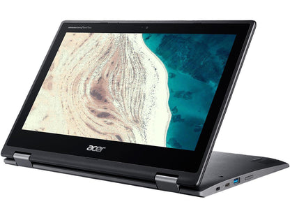 Acer R752T-C1MT 11.6" Touchscreen 2 in 1 Chromebook - 1366 x 768 - Celeron N4000 - 4 GB RAM - 32 GB Flash Memory - Shale Black
