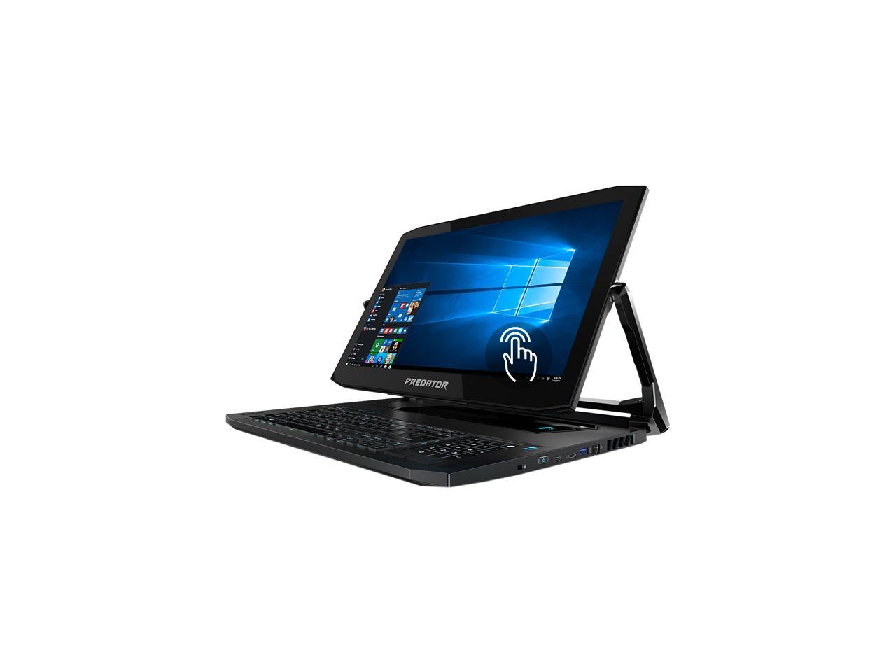 Acer Predator Triton 900 PT917-71-969C 17.3" Touchscreen Gaming Notebook - 3840 x 2160 - Core i9 i9-9980HK - 32 GB RAM - 1 TB SSD - Black