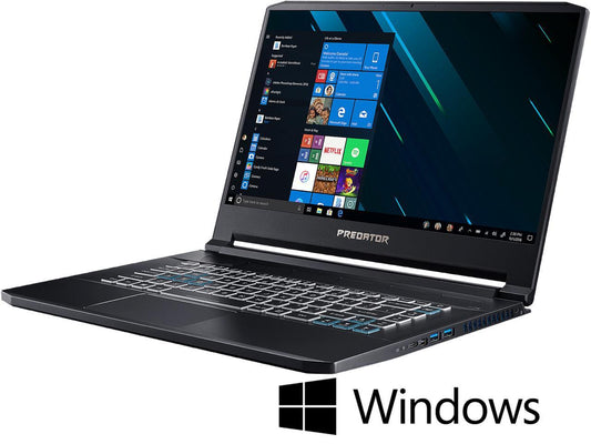 Acer - Gaming Laptop - 15.6" FHD IPS G-Sync 144 Hz, Intel Core i7-9750H (2.60 GHz), NVIDIA GeForce RTX 2080 Max-Q, 32 GB RAM, 1 TB SSD, Windows 10 Home 64-bit, Predator Triton 500 (PT515-51-73Z5)