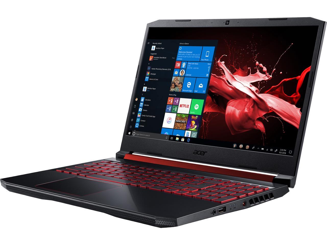 Acer Nitro 5 - 15.6" 144 Hz - Intel Core i7-9750H - GeForce RTX 2060 - 16 GB Memory - 512 GB SSD - Windows 10 Home - Gaming Laptop (AN515-54-70KK)