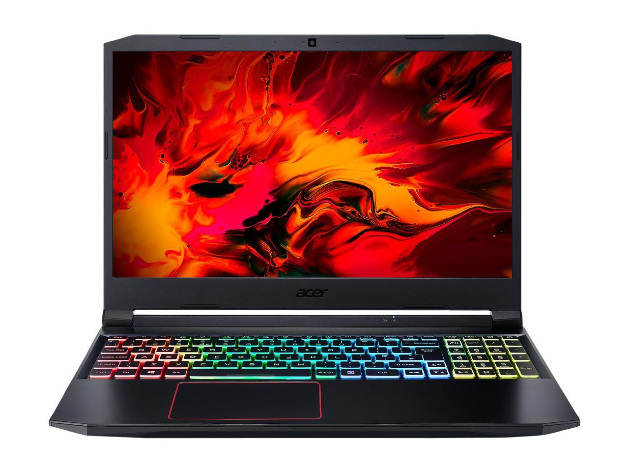 Acer Nitro 5 - 15.6" FHD - Intel Core i5-10300H - GeForce GTX 1650 Ti - 16 GB DDR4 - 512 GB SSD - Gaming Laptop (AN515-55-54Q0)