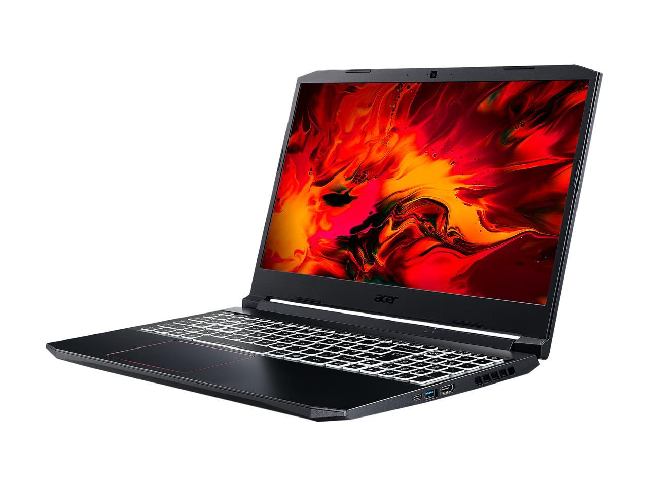 Acer Nitro 5 - 15.6" FHD - Intel Core i5-10300H - GeForce GTX 1650 Ti - 16 GB DDR4 - 512 GB SSD - Gaming Laptop (AN515-55-54Q0)