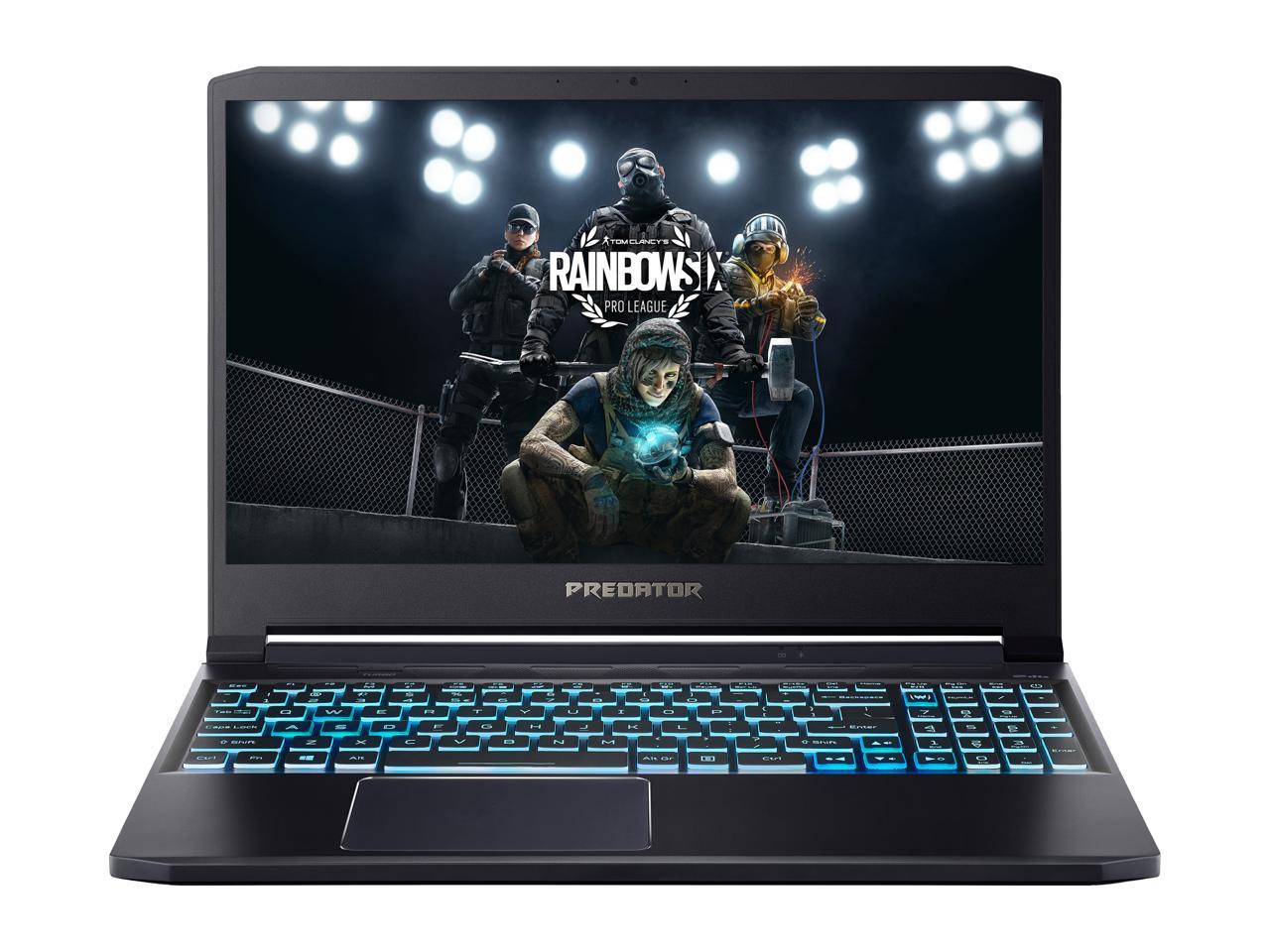 Acer Predator Triton 500 PT515-52-77P9 15.6" 300 Hz IPS Intel Core i7 10th Gen 10750H (2.60 GHz) NVIDIA GeForce RTX 2080 SUPER Max-Q 32 GB Memory 1 TB SSD Windows 10 Home 64-bit Gaming Laptop