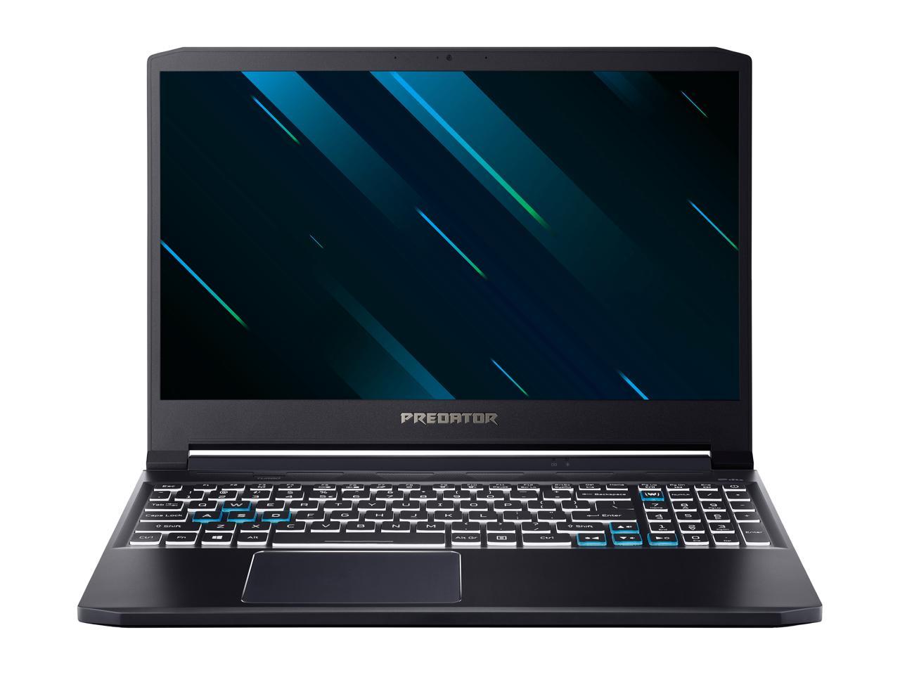 Acer Predator Triton 500 PT515-52-77P9 15.6" 300 Hz IPS Intel Core i7 10th Gen 10750H (2.60 GHz) NVIDIA GeForce RTX 2080 SUPER Max-Q 32 GB Memory 1 TB SSD Windows 10 Home 64-bit Gaming Laptop