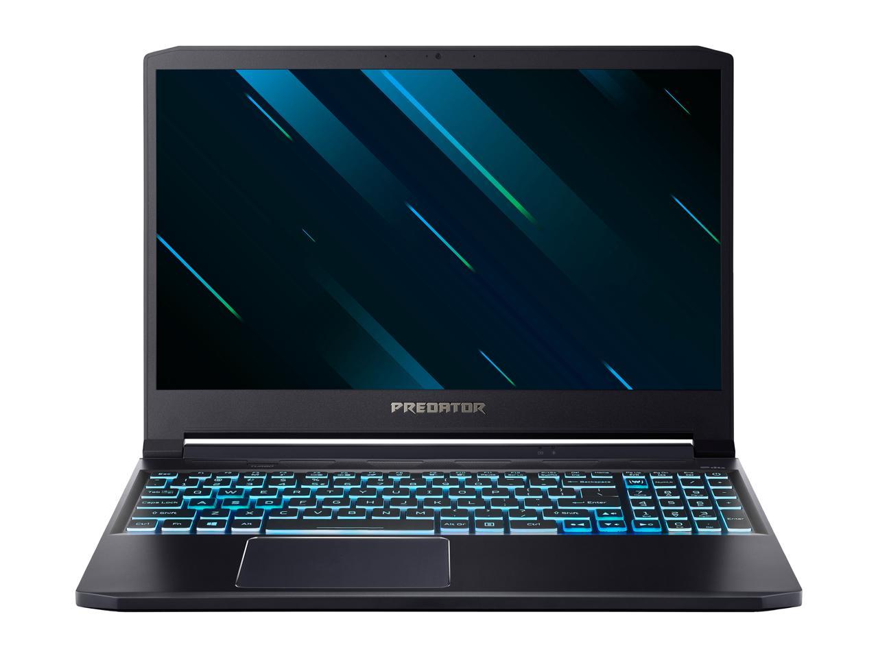 Acer Predator Triton 500 PT515-52-77P9 15.6" 300 Hz IPS Intel Core i7 10th Gen 10750H (2.60 GHz) NVIDIA GeForce RTX 2080 SUPER Max-Q 32 GB Memory 1 TB SSD Windows 10 Home 64-bit Gaming Laptop