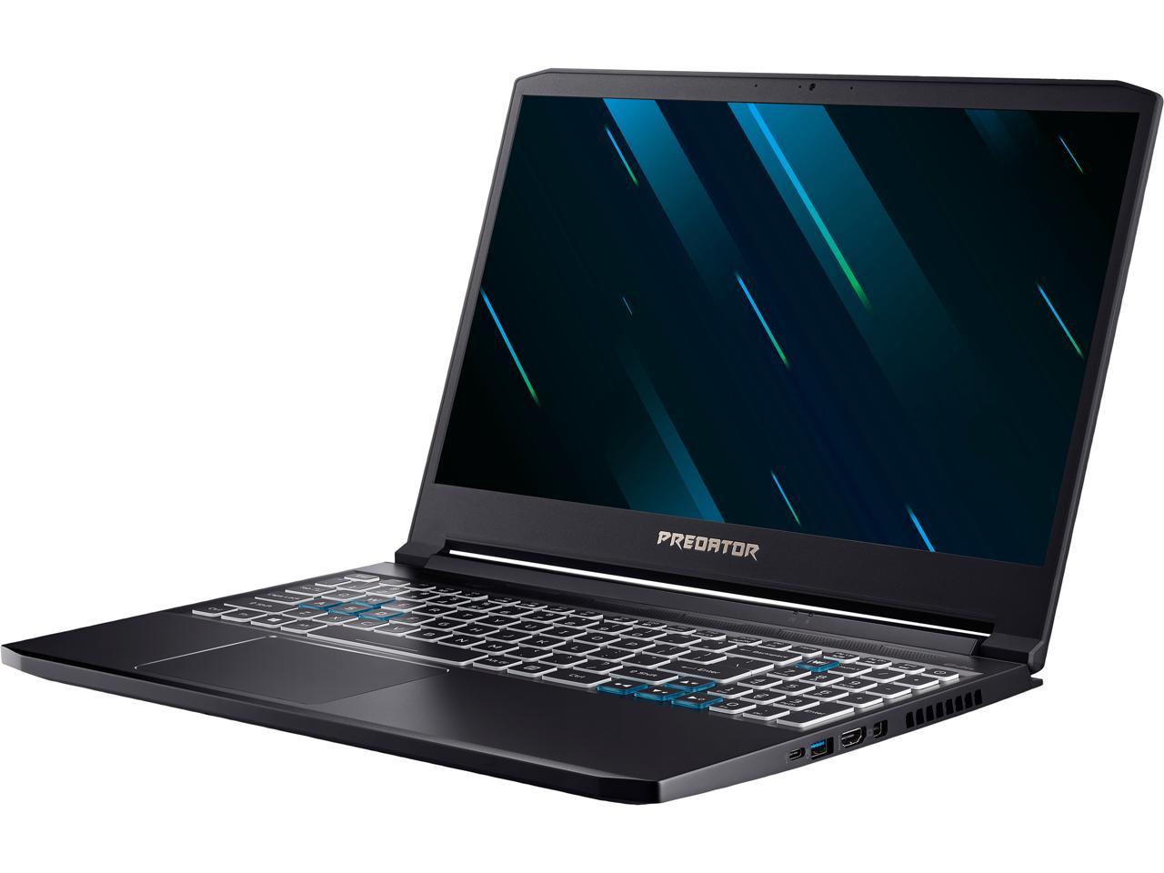 Acer Predator Triton 500 PT515-52-77P9 15.6" 300 Hz IPS Intel Core i7 10th Gen 10750H (2.60 GHz) NVIDIA GeForce RTX 2080 SUPER Max-Q 32 GB Memory 1 TB SSD Windows 10 Home 64-bit Gaming Laptop