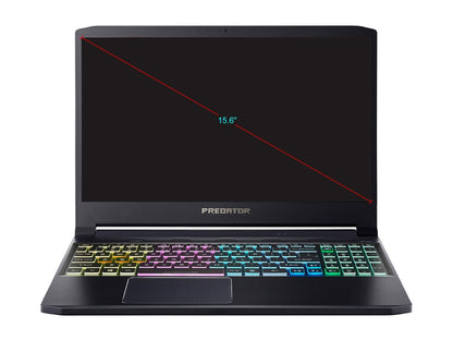 Acer Predator Triton 300 - 15.6" 240 Hz - Intel Core i7-10750H - GeForce RTX 2070 Max-Q - 16 GB Memory - 512 GB PCIe SSD - Windows 10 Home - Gaming Laptop (PT315-52-73WT)