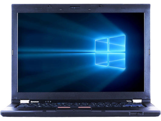 Lenovo Grade A Laptop ThinkPad T410S Intel Core i5 1st Gen 520M (2.40 GHz) 4 GB Memory 120 GB SSD Integrated Graphics 14.1" Windows 7 Professional 64-Bit