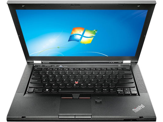 Lenovo Grade A Laptop ThinkPad T430S Intel Core i7 3rd Gen 3520M (2.90 GHz) 8 GB Memory 120 GB SSD Integrated Graphics 14.0" Windows 7 Professional 64-Bit