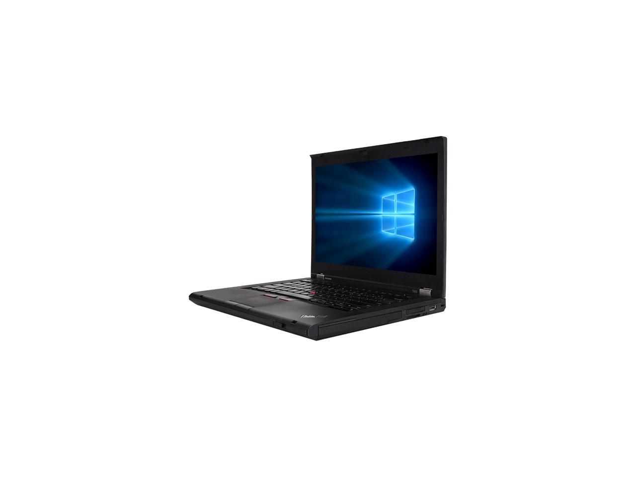 Lenovo Laptop ThinkPad T430 Intel Core i7 3rd Gen 3520M (2.90 GHz) 8 GB Memory 240 GB SSD Intel HD Graphics 4000 14.0" Windows 10 Pro 64-bit 1 Year Warranty