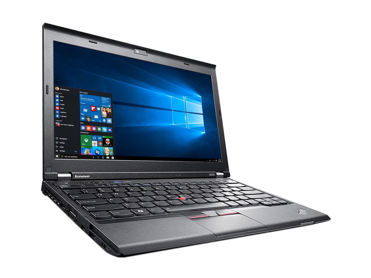 Refurbished Lenovo ThinkPad X230 12.5" Intel Core i5-3320M 2.6GHz 4GB DDR3 120GB SSD Windows 10 Professional 64 Bits 1 Year Warranty