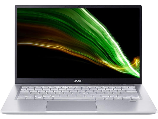 Acer Laptop Swift 3 Intel Core i7 11th Gen 1165G7 (2.80GHz) 16GB Memory 512 GB NVMe SSD Intel Iris Xe Graphics 14.0" Windows 10 Home 64-bit Intel Evo Platform SF314-511-75UX