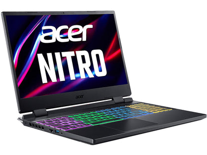 Acer Nitro 5 - 15.6" 165 Hz IPS - Intel Core i7 12th Gen 12700H (2.30GHz) - NVIDIA GeForce RTX 3070 Laptop GPU - 16 GB DDR4 - 512 GB PCIe SSD - Windows 11 Home 64-bit - Gaming Laptop (AN515-58-71J9 )