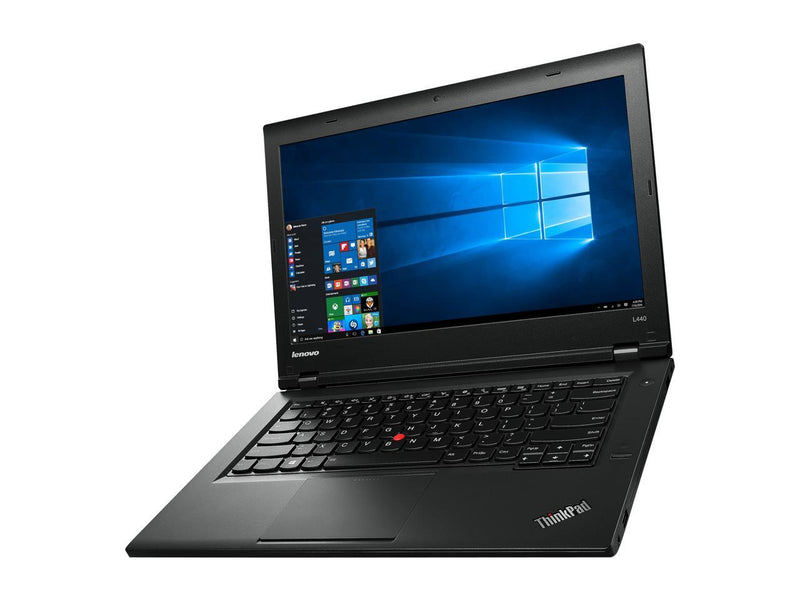 Lenovo Grade A Laptop ThinkPad L440 Intel Core i5 4th Gen 4200M (2.50 GHz) 8 GB Memory 256 GB SSD Intel HD Graphics 4600 14.0" Windows 10 Pro 64-bit