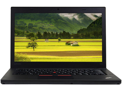 Lenovo Grade B Laptop T460 Intel Core i5 6th Gen 6300U (2.40 GHz) 8 GB Memory 250 GB SSD Intel HD Graphics 520 14.0" Windows 10 Pro 64-bit