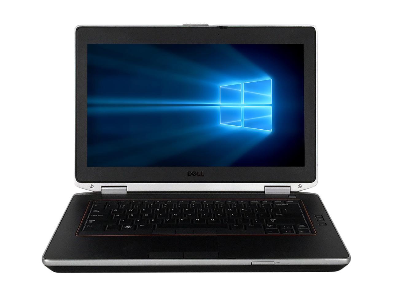 Refurbished Dell Grade A Latitude E6420 14" Laptop, Intel Core I7-2720QM 2.2 GHz, 8GB Memory, 1T, DVD, WIFI, Windows 10 Home 64-bit (Multi-language), 1 Year Warranty