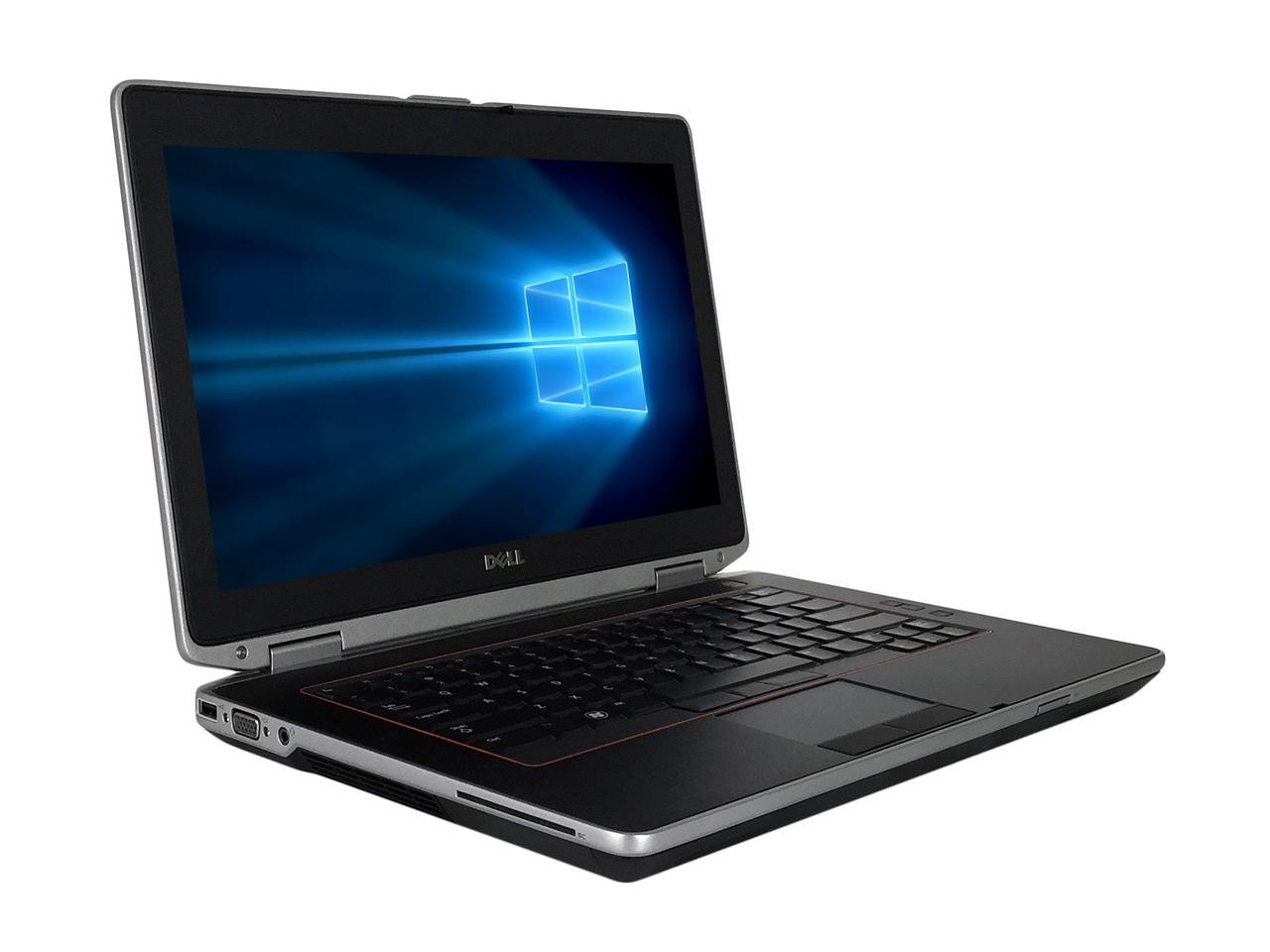 Refurbished Dell Grade A Latitude E6420 14" Laptop, Intel Core I7-2720QM 2.2 GHz, 8GB Memory, 512G SSD, DVD, WIFI, Windows 10 Home 64-bit (Multi-language), 1 Year Warranty