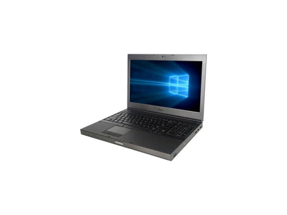 Refurbished Dell Grade A Precision M4800 15.6" Laptop, Intel Core I7-4800MQ 2.7 GHz, 8GB Memory, 480G SSD, DVD, 2G GDDR5 DG, WIFI, Windows 10 Home 64-bit (Multi-language), 1 Year Warranty