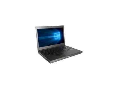 Refurbished Dell Grade A Precision M4800 15.6" Laptop, Intel Core I7-4800MQ 2.7 GHz, 8GB Memory, 480G SSD, DVD, 2G GDDR5 DG, WIFI, Windows 10 Home 64-bit (Multi-language), 1 Year Warranty