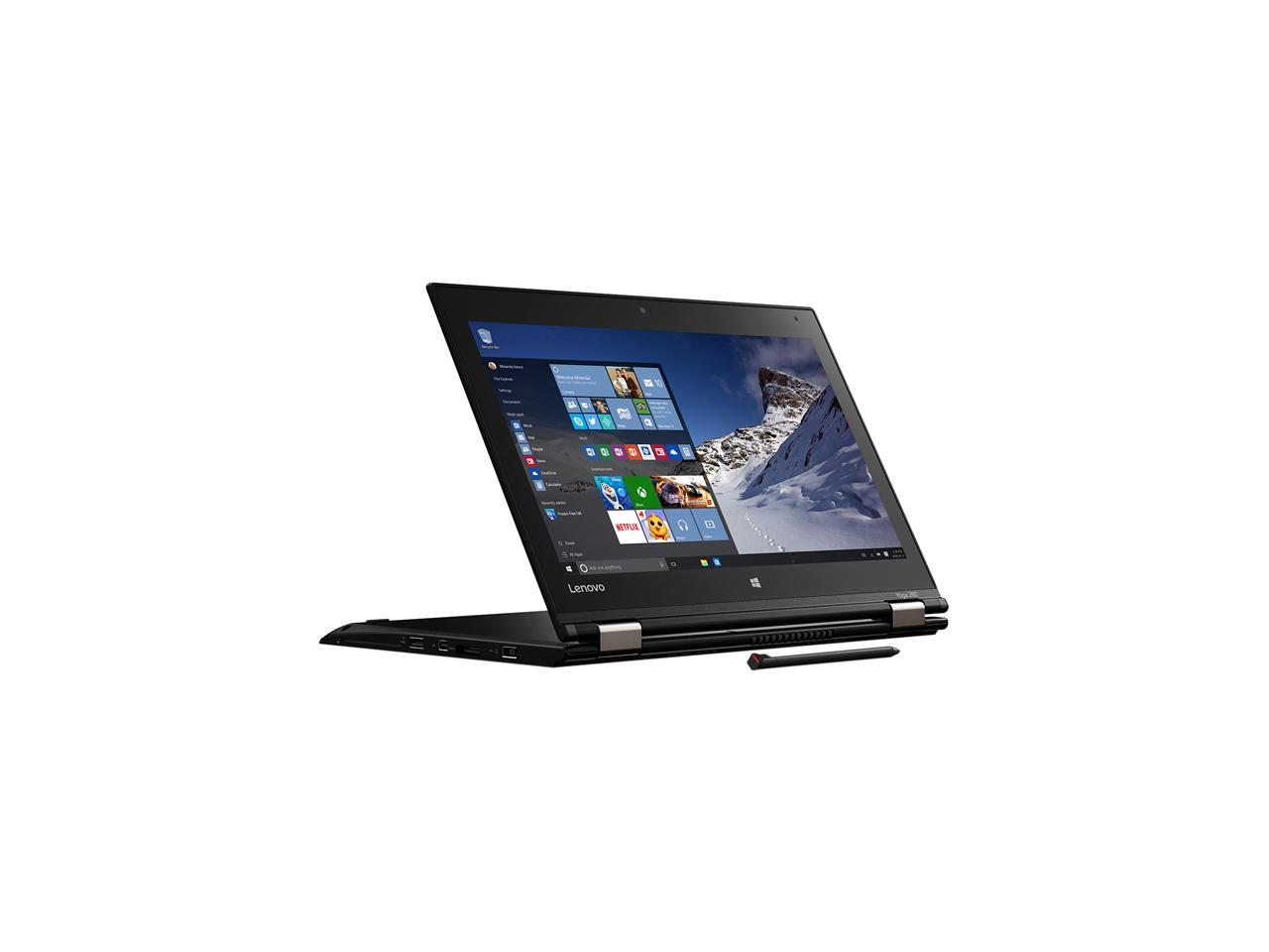 Lenovo Grade B Laptop Yoga 12 Intel Core i7 5500U (2.40 GHz) 8 GB Memory 256 GB SSD 12.5" Windows 10