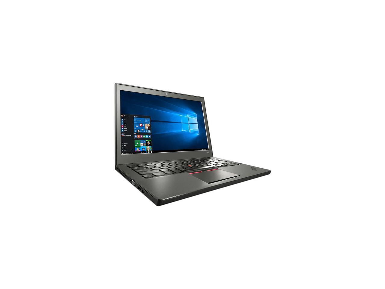 Refurbished Lenovo Grade A ThinkPad X250 12.5" Laptop, Intel Core I7-5600U 2.6 GHz, 8GB Memory, 480G SSD, WIFI, Windows 10 Home 64-bit (Multi-language), 1 Year Warranty