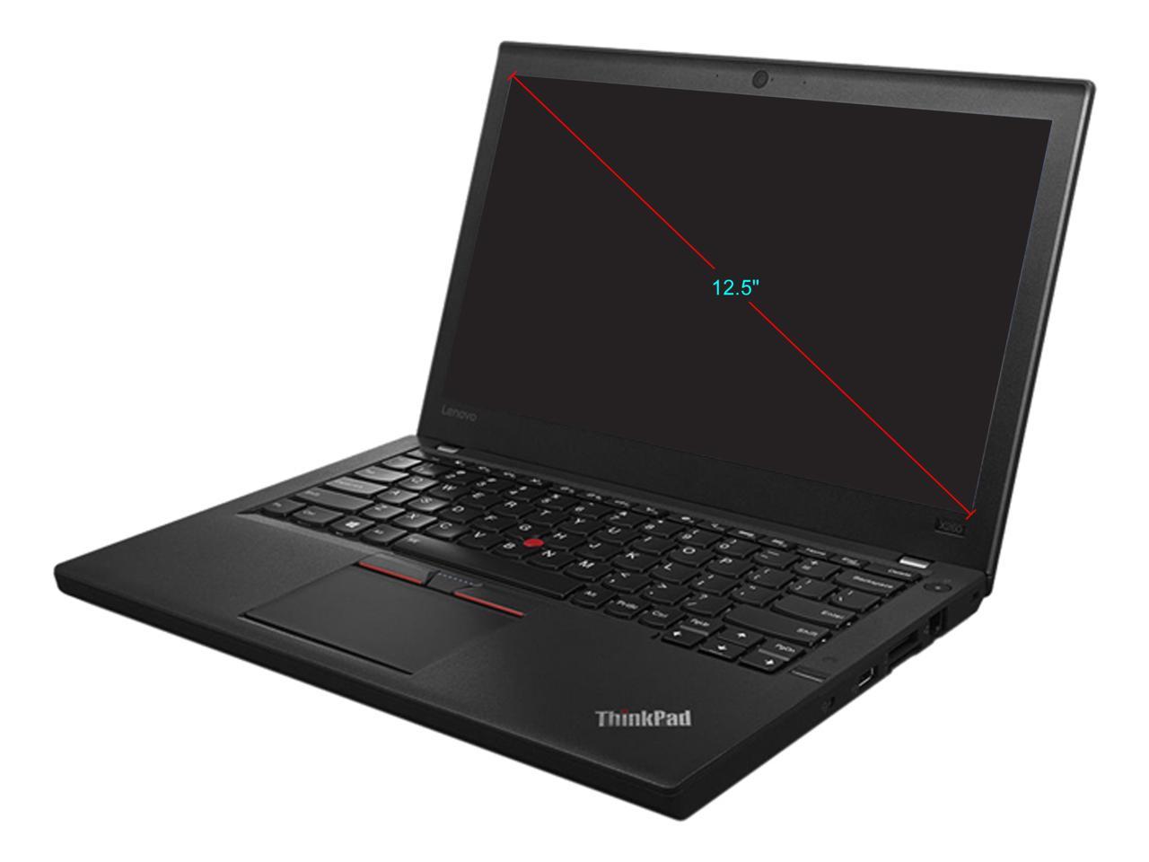 Lenovo Grade A ThinkPad X260 12.5" Laptop Intel Core i5 6th Gen 6300U (2.40 GHz) 8 GB DDR4 240 GB SSD WIFI Bluetooth Windows 10 Home 64 bits (Multi-language) 1 Year Warranty