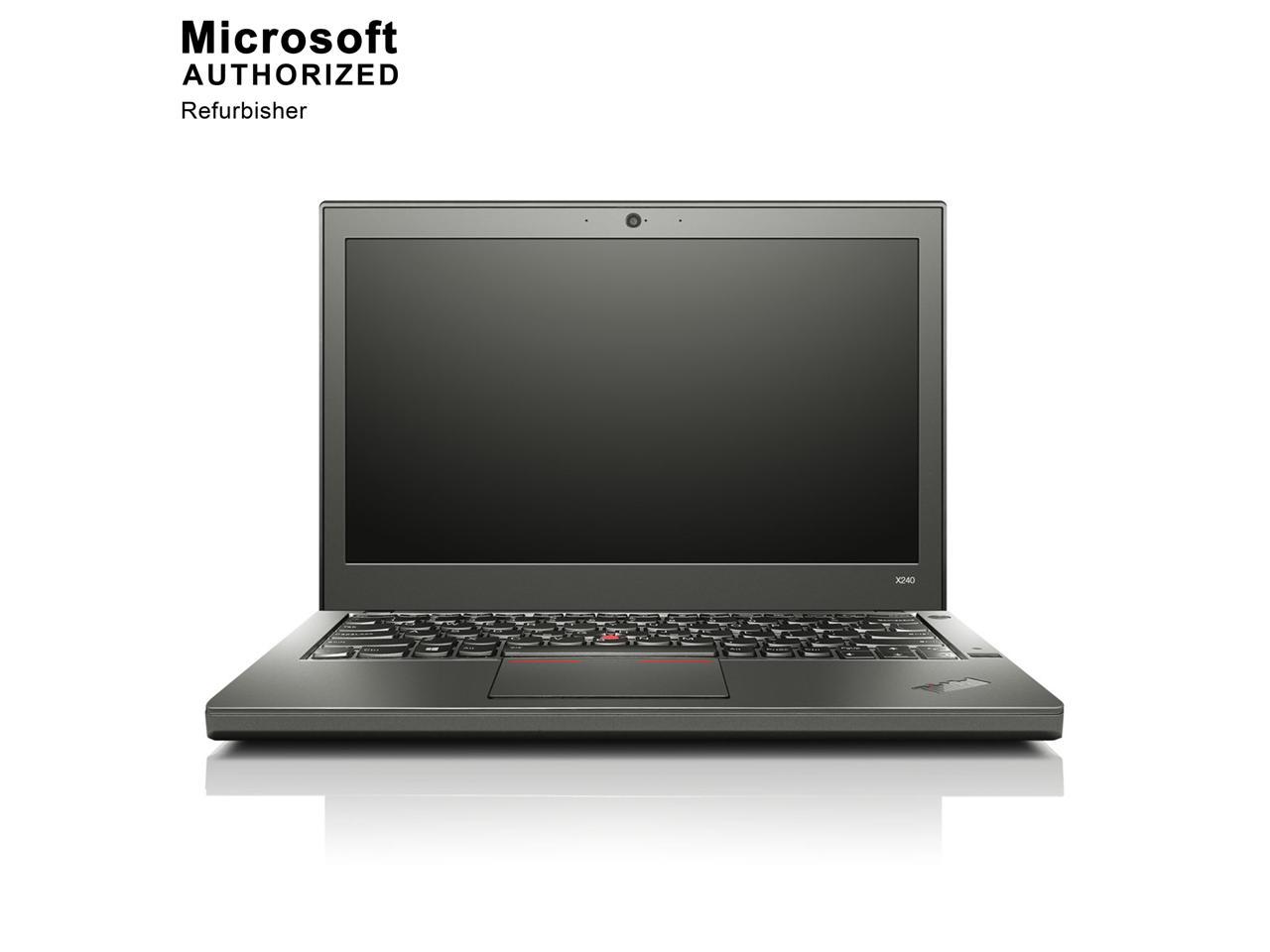 Lenovo Grade A ThinkPad X240 12.5" Laptop Intel Core i7 4th Gen 4600U (2.10 GHz) 8 GB DDR3L 240 GB SSD Windows 10 Home 64-bit (Multi-language) 1 Year Warranty