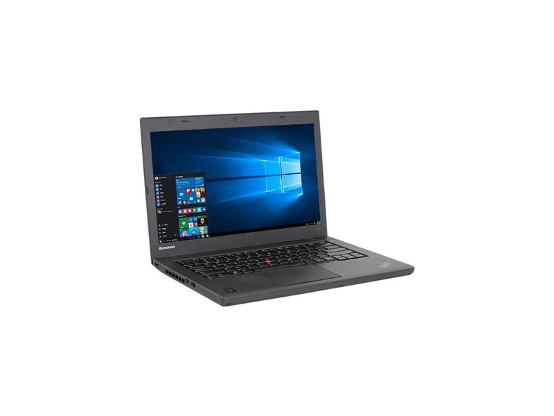 Lenovo Grade B Laptop ThinkPad T440 Intel Core i5 4th Gen 4200U (1.60 GHz) 8 GB Memory 128 GB SSD Intel HD Graphics 4400 14.0" Windows 10 Home 64-bit