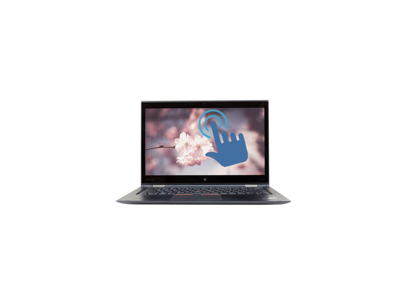 Lenovo B Grade Laptop X1 Yoga Intel Core i7 6th Gen 6600U (2.60 GHz) 16 GB Memory 256 GB SSD 14.0" Touchscreen Windows 10 Pro 64-bit