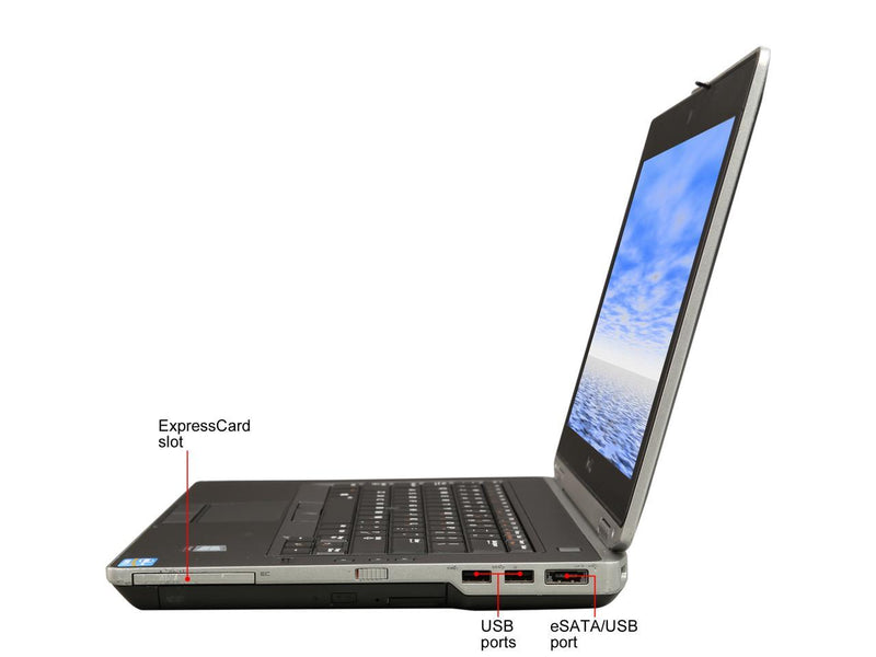 DELL Grade B Laptop E6430 Intel Core i5 3rd Gen 3320M (2.60 GHz) 4 GB Memory 128 GB SSD 14.0" Windows 10 Home 64-bit