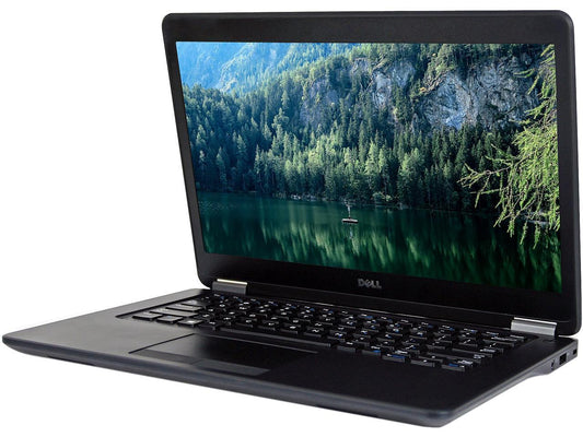 DELL B Grade Laptop E7450 Intel Core i5 5th Gen 5300U (2.30 GHz) 8 GB Memory 128 GB SSD 14.0" Windows 10 Pro 64-Bit