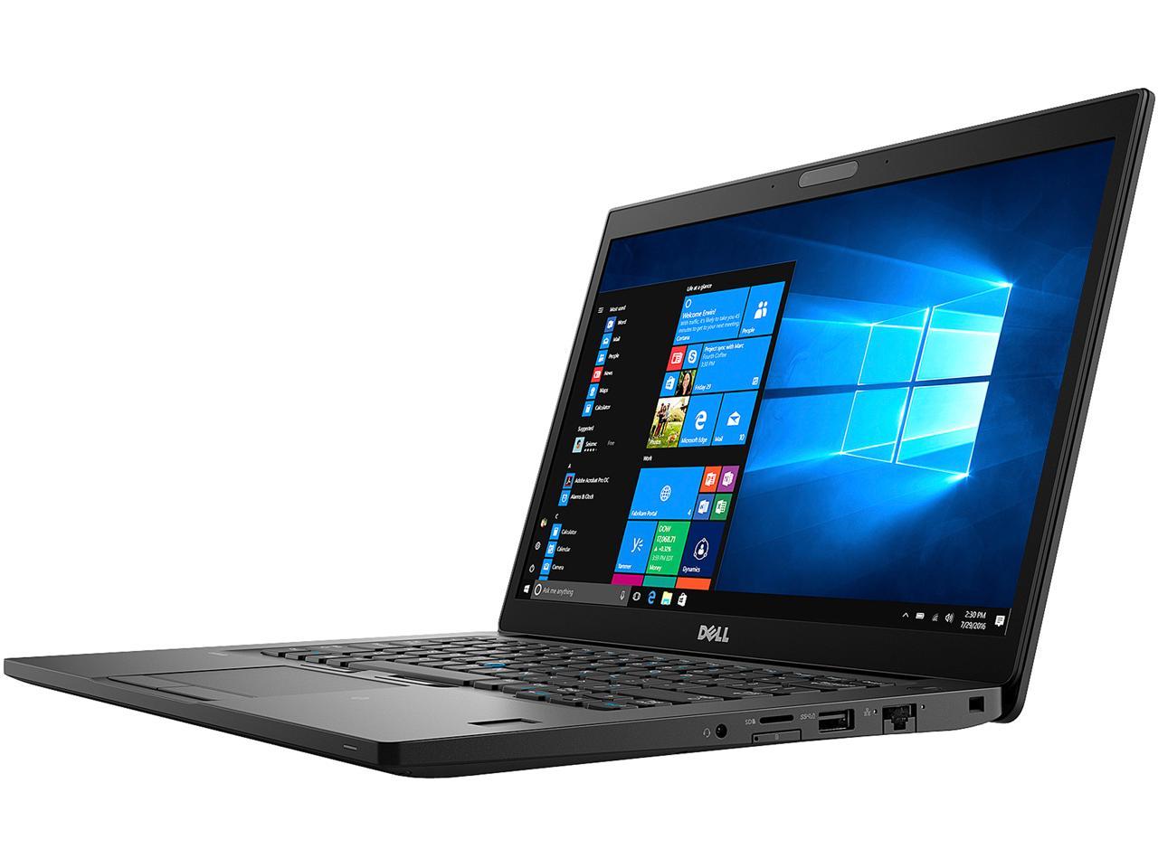 DELL Laptop Latitude 7490 (THKW1) Intel Core i7 8th Gen 8650U (1.90 GHz) 16 GB Memory 512 GB SSD Intel HD Graphics 620 14.1" Windows 10 Pro 64-bit English, French, Spanish