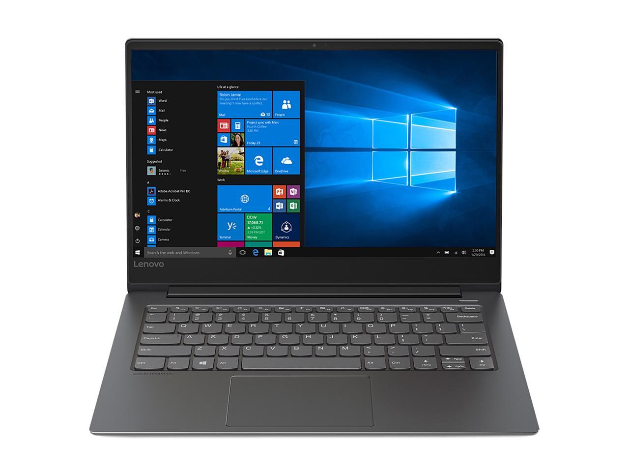 Lenovo Laptop IdeaPad 530S 81EU000GUS Intel Core i5 8th Gen 8250U (1.60 GHz) 8 GB Memory 256 GB SSD NVIDIA GeForce MX130 14.0" Windows 10 Home 64-Bit