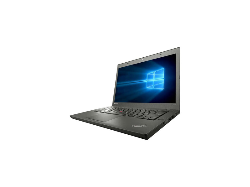 Lenovo Laptop ThinkPad T440 Intel Core i5 4th Gen 4300U (1.90 GHz) 8 GB Memory 500 GB HDD Intel HD Graphics 4400 14.0" Windows 10 Pro 64-bit