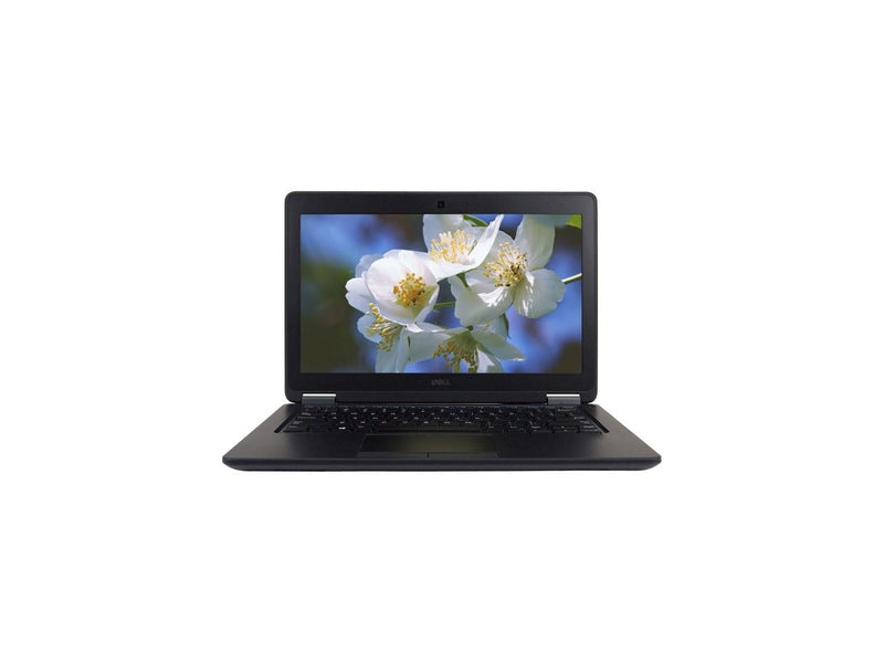 DELL B Grade Laptop E7250 Intel Core i5 5th Gen 5300U (2.30 GHz) 8 GB Memory 256 GB SSD 12.5" Windows 10 Pro 64-Bit