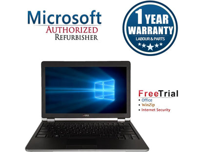 Refurbished Dell Latitude E6220 12.5" Intel Core i5-2520M 2.5GHz 8GB DDR3 1TB Windows 10 Professional 64 Bits 1 Year Warranty