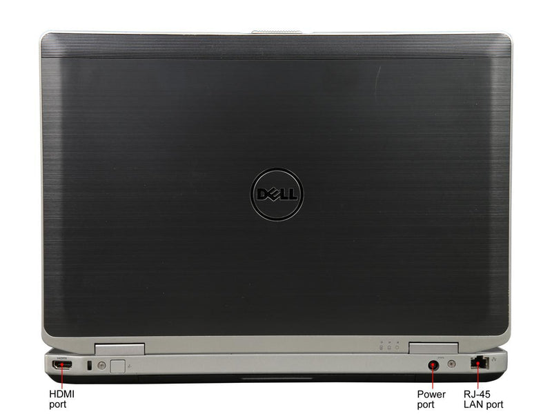 DELL B Grade Laptop E6430 Intel Core i5 3rd Gen 3210M (2.50 GHz) 4 GB Memory 250 GB HDD 14.0" Windows 10 Home 64-Bit