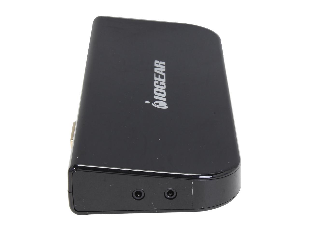 IOGEAR Black GUD300 USB 3.0 Universal Docking Station